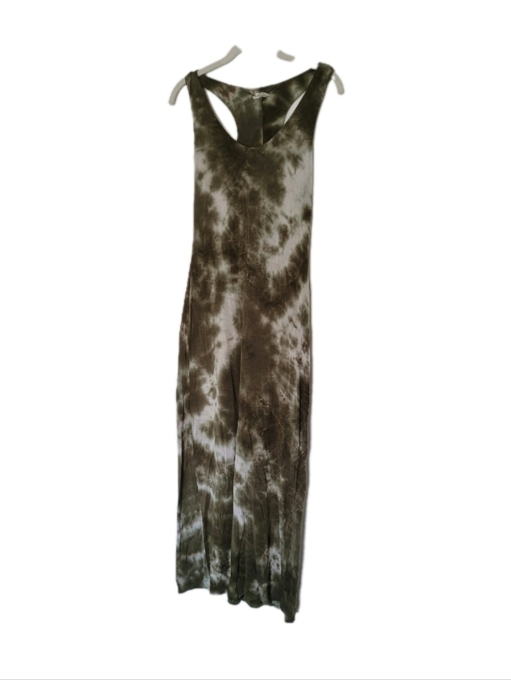 See You Monday Tie Dye Soft Stretch Sleeveless Dress Size S artsy hippie comfort